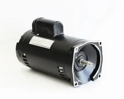 Square Flange Pool Pump General Purpose Electric Threaded Shaft ODP Single Phase AC Motor