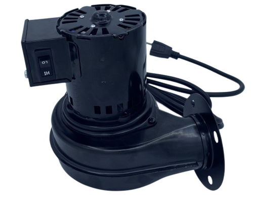 Wood Stove Exhausting Convection Blower Fan AC Shade Pole With 2 Speed Switch