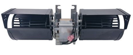 64W 1.0A 115V Convection Blower Motor High Temperature Wheel  4X4 Squirrel Cage