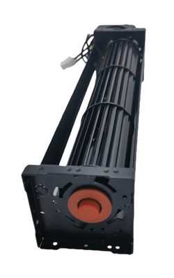 Tangential Blower Cross Flow Fan Black Electrophoresis 120V 60HZ 260mm For Electrical Oven