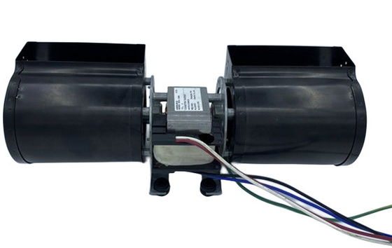 AC Fireplace Convection Blower Motor Fan  3 Speed 4X4 Squirrel Cage 50Hz