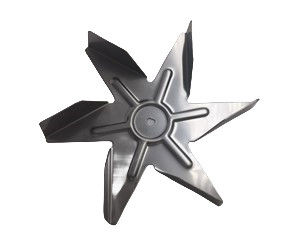150mm Diameter Fireplace Fan 6 Blades Stainless Steel For Oven Stove