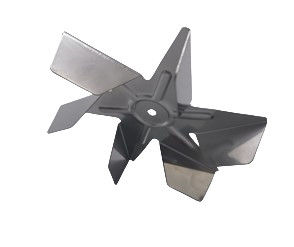 150mm Diameter Fireplace Fan 6 Blades Stainless Steel For Oven Stove