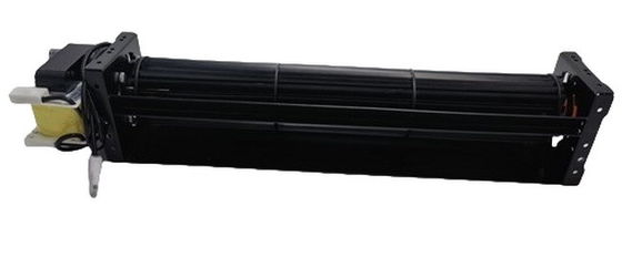 Tangential Blower Cross Flow Fan Black Electrophoresis 120V 60HZ 260mm For Electrical Oven