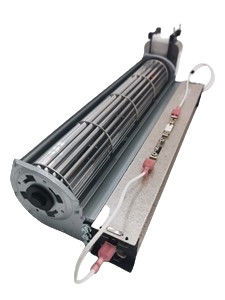 27W Cross Flow Blower Fan With  PTC Heater Element For 120V 60HZ