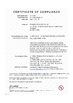China Shanghai MH Electric Co., Ltd. certification